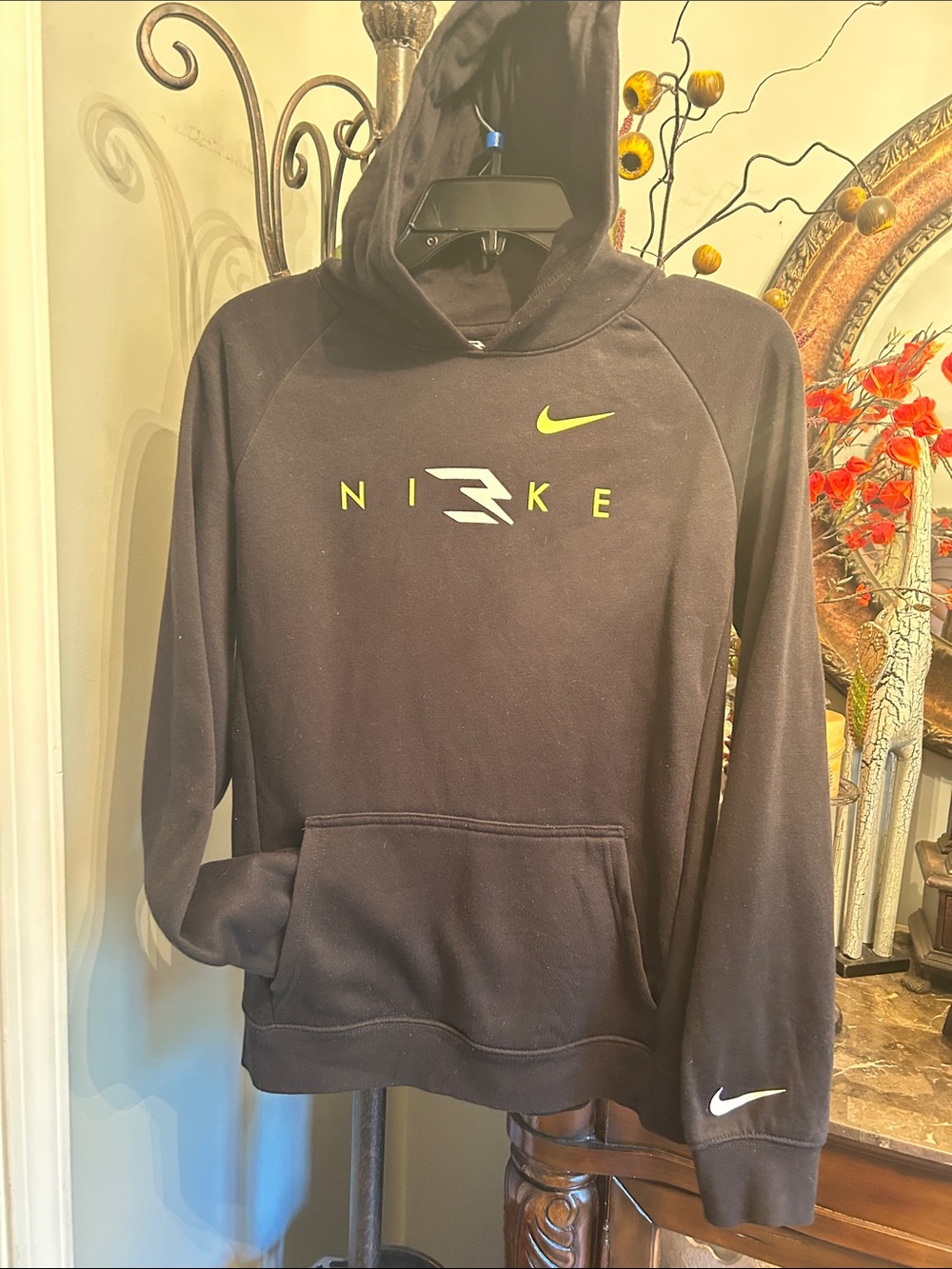 Boys Nike Black Hoodie